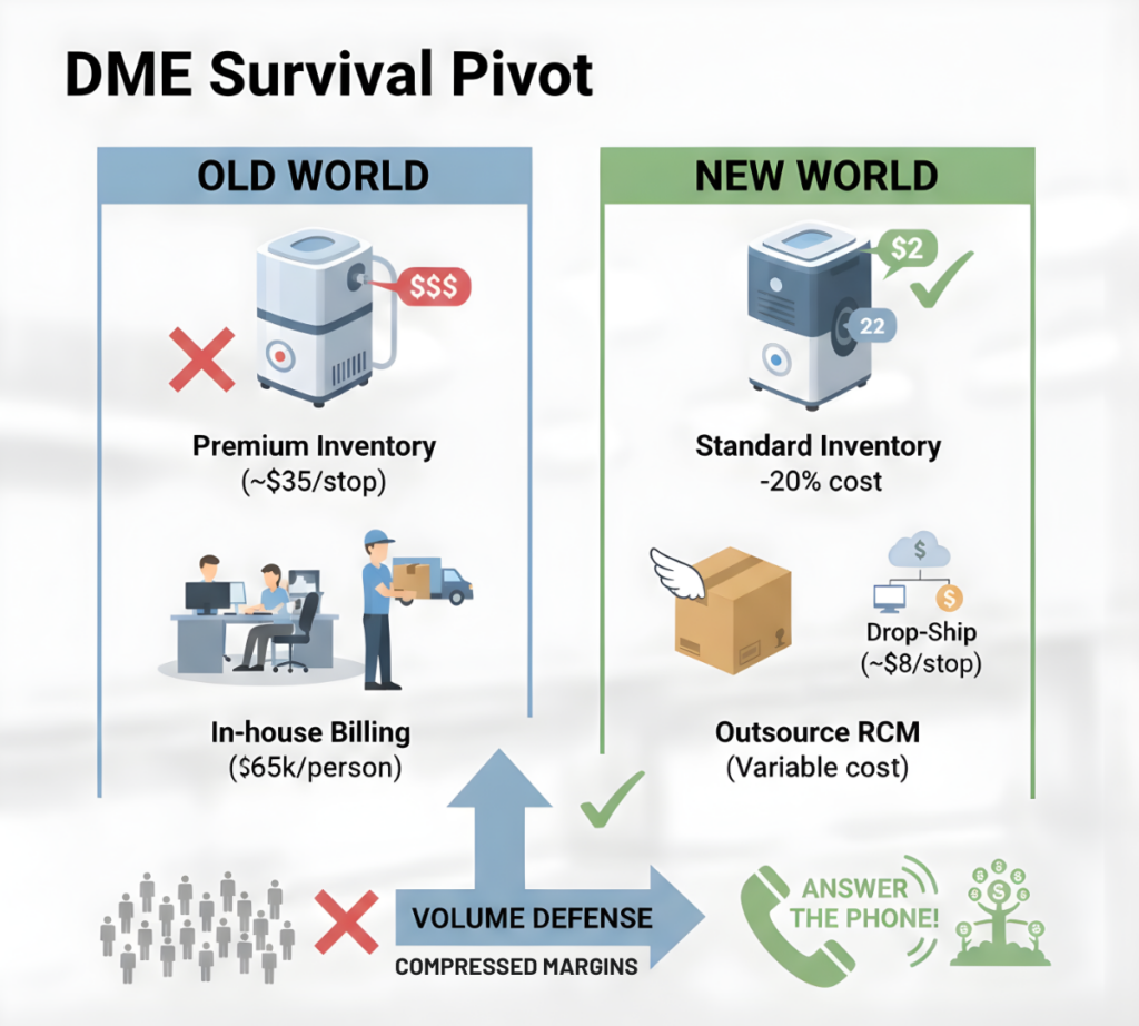 Payer mix report highlighting high Medicare dependency thresholds